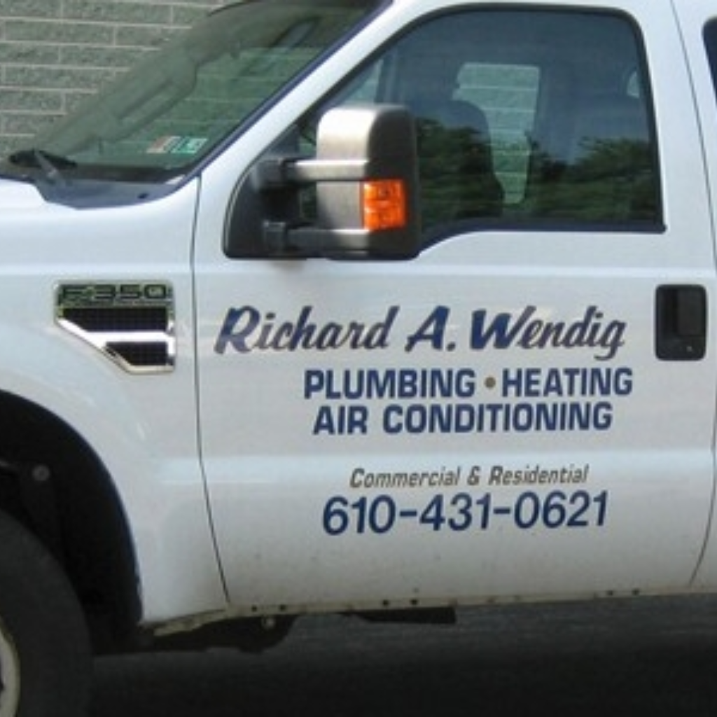 Richard A. Wendig Plumbing, Heating & AC Truck